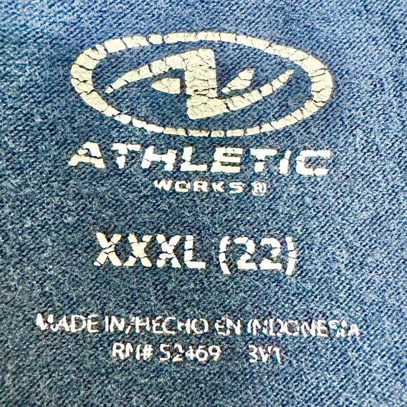 Athletic Works Jogger Capri Pants Womens XXXL (22) Blue Drawstring and Pockets - Picture 3 of 10